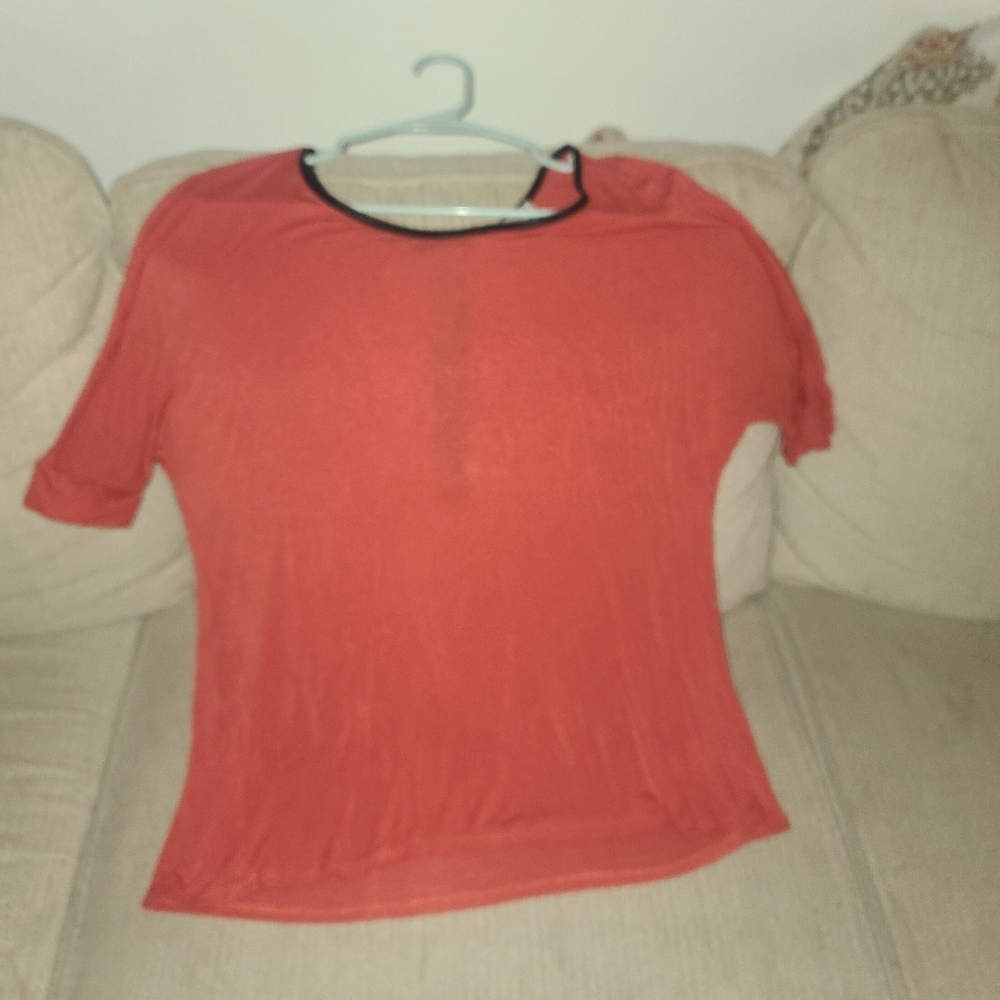 Women's Orange shirt size small